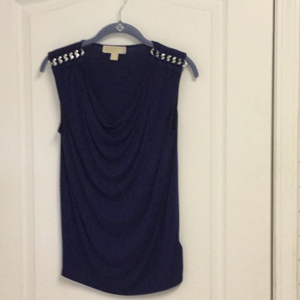 Michael Kors Deep Blue Top